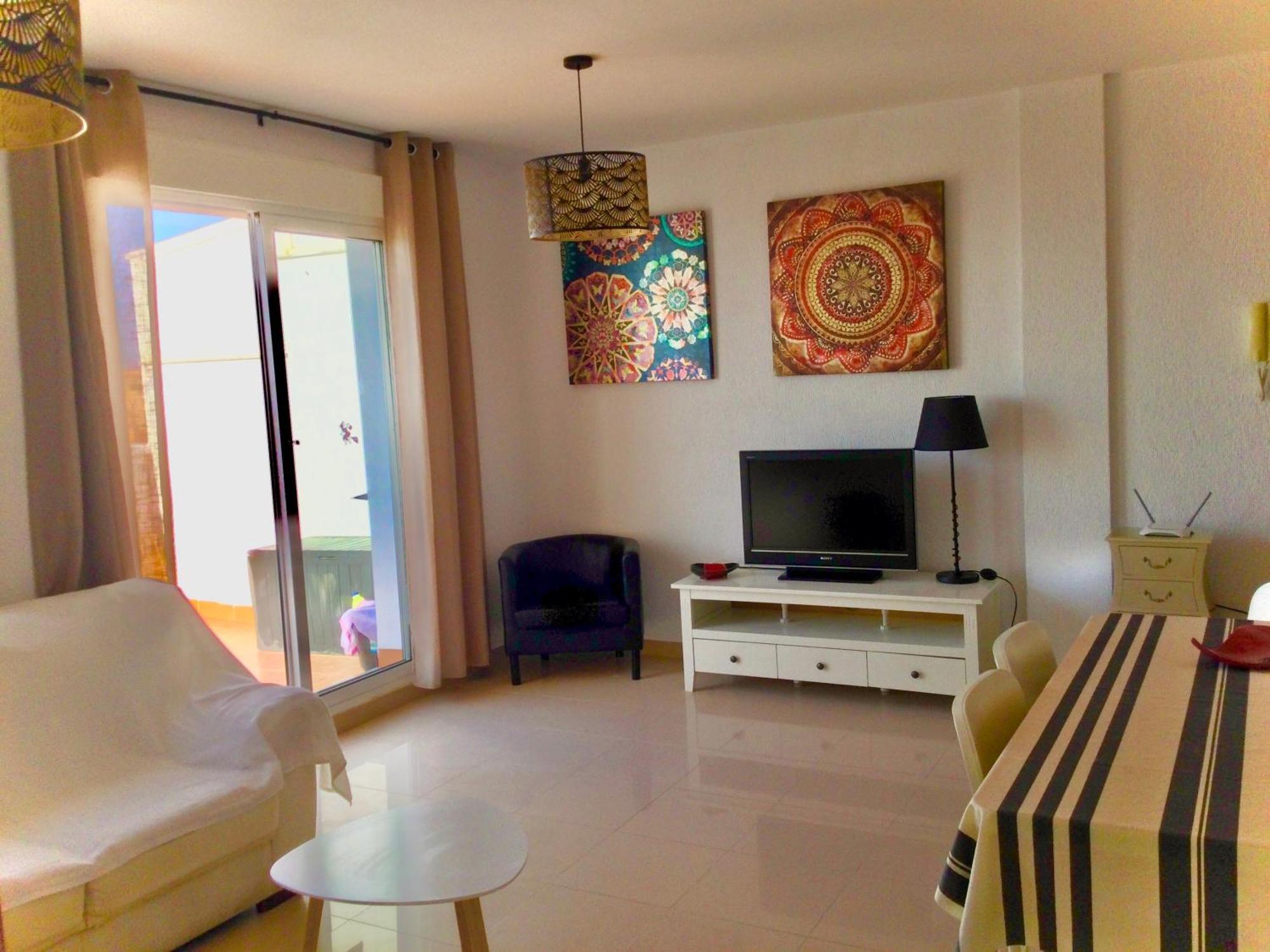 La Perla Azul Playa - Terraza Al Sol Apartment Roquetas de Mar Bilik gambar