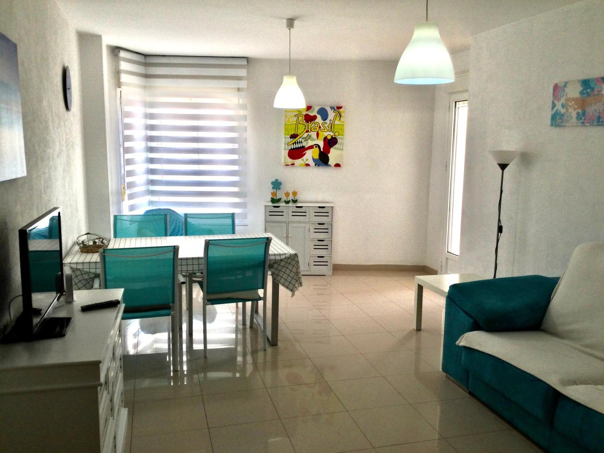 La Perla Azul Playa - Terraza Al Sol Apartment Roquetas de Mar Bilik gambar