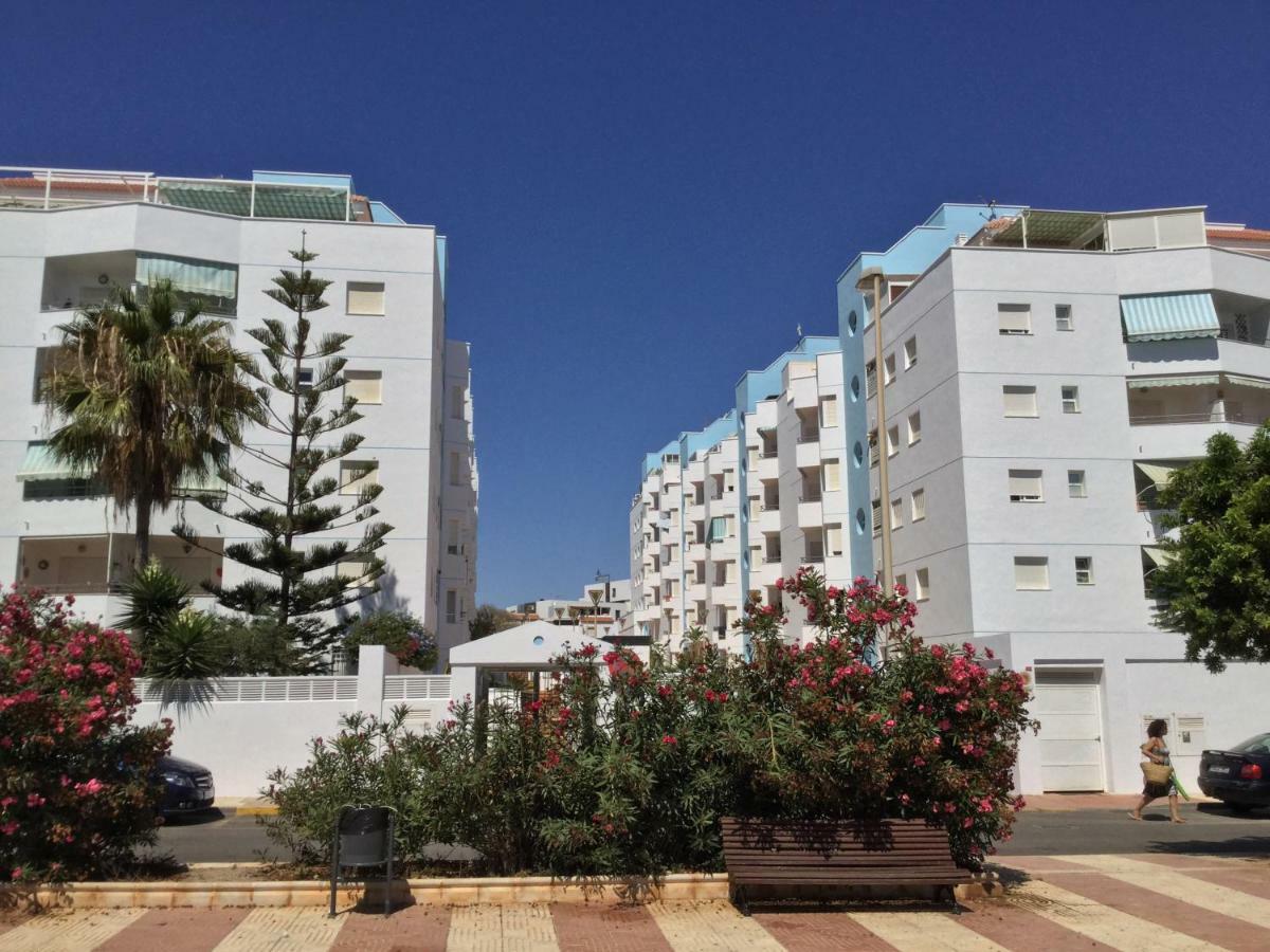 La Perla Azul Playa - Terraza Al Sol Apartment Roquetas de Mar Luaran gambar